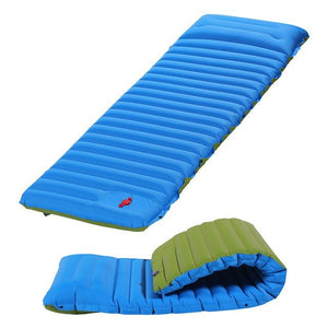 Matelas ultraléger auto-gonflant 10cm d'épaisseur 950g "Raindew - E0AS0024" - Bleu | Planète Rando