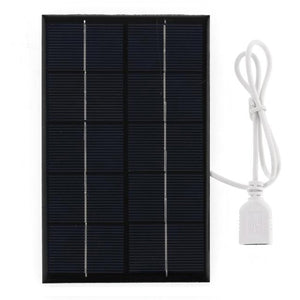 Mini-panneau solaire ultra-léger USB 5W / 5V "Luxuglow - Solar panel" - | Planète Rando