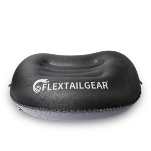 Oreiller gonflable ultraléger & ergonomique 105g "FLEXTAILGEAR - Outdoor pillow" - Noir | Planète Rando