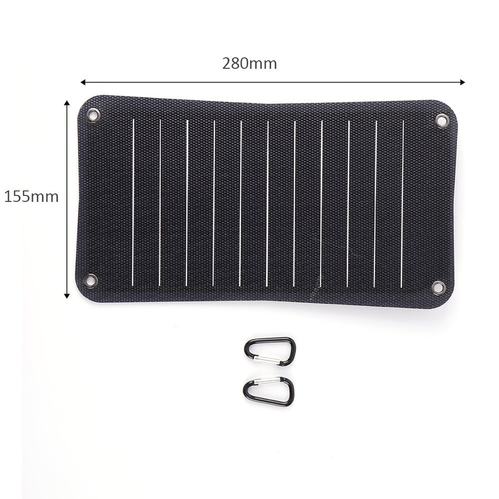 Panneau solaire / chargeur de batterie pour téléphone portable 10W 5V "Sunpower - ETFE" - | Planète Rando