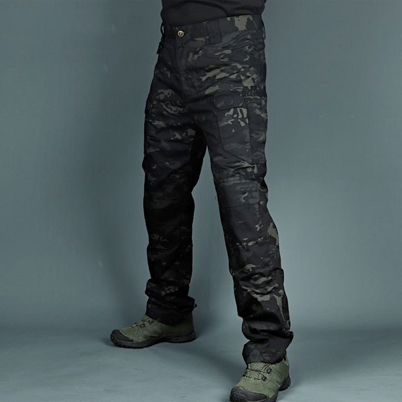 Pantalon cargo tactique à poches multiples "VikTactical - KX880" - Camouflage / S | Planète Rando