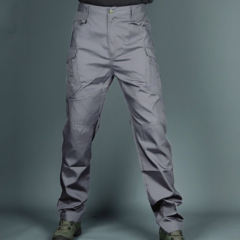 Pantalon cargo tactique à poches multiples "VikTactical - KX880" - Gris / S | Planète Rando