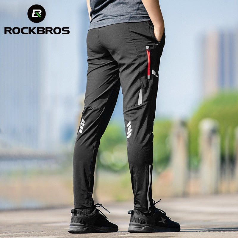 Pantalon de cyclisme léger et réfléchissant pour homme "ROCKBROS - RKCK0001" - S | Planète Rando