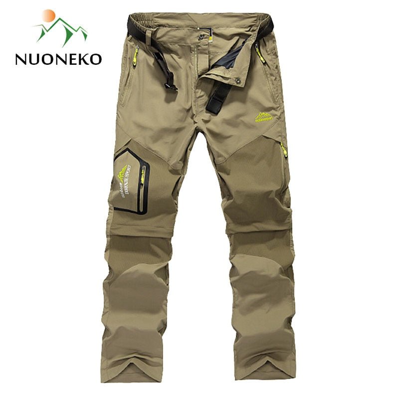 Pantalon de randonnée 2 en 1 avec short amovible pour homme "NUONEKO - PN09" - | Planète Rando