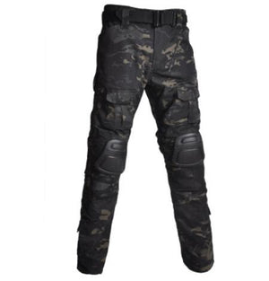 Pantalon tactique avec genouillères "HAN WILD - G2 Pants" - Night camouflage / 32 | Planète Rando