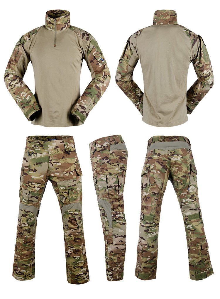 Pantalon Tactique Militaire Hommes Camouflage Pantalon Grenouille Pantalon  Cargo Genouillères Pantalon De Travail Armée Hunter Swat Pantalon De Combat