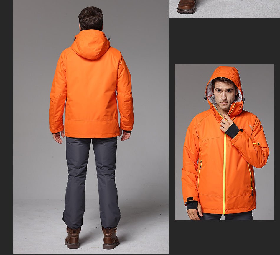 Parka chaude & imperméable à capuche pour homme "COPOZZ – SJK" - | Planète Rando