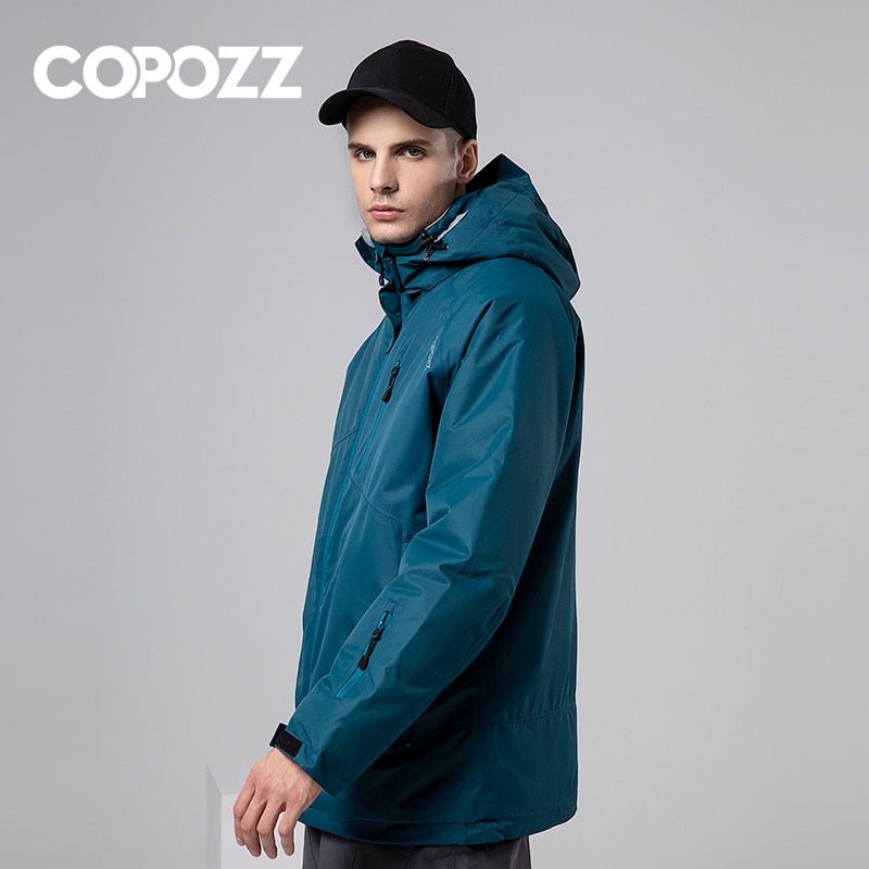 Parka chaude & imperméable à capuche pour homme "COPOZZ – SJK" - | Planète Rando