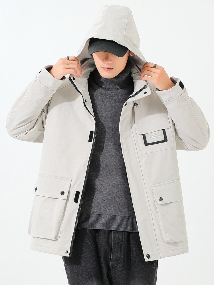 Parka chaude & imperméable multi-poches pour homme "Urban Fashion - Innovate" - | Planète Rando