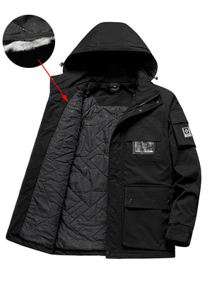 Parka chaude & imperméable multi-poches pour homme "Urban Fashion - Innovate" - | Planète Rando