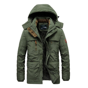 Parka en polaire avec capuche détachable doublure en coton "Jp Vogue - Rought Stock" - Vert foncé / L | Planète Rando