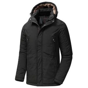 Parka hiver -30°C à capuche polaire & imperméable pour homme 2 kg "TFU - Anle casual" - | Planète Rando