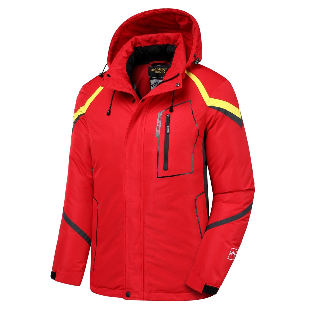 Parka sports d'hiver chaude & imperméable pour homme 1,6 kg "TFU - Shsel Sportswear - 30°C" - Rouge / XS / 2 | Planète Rando