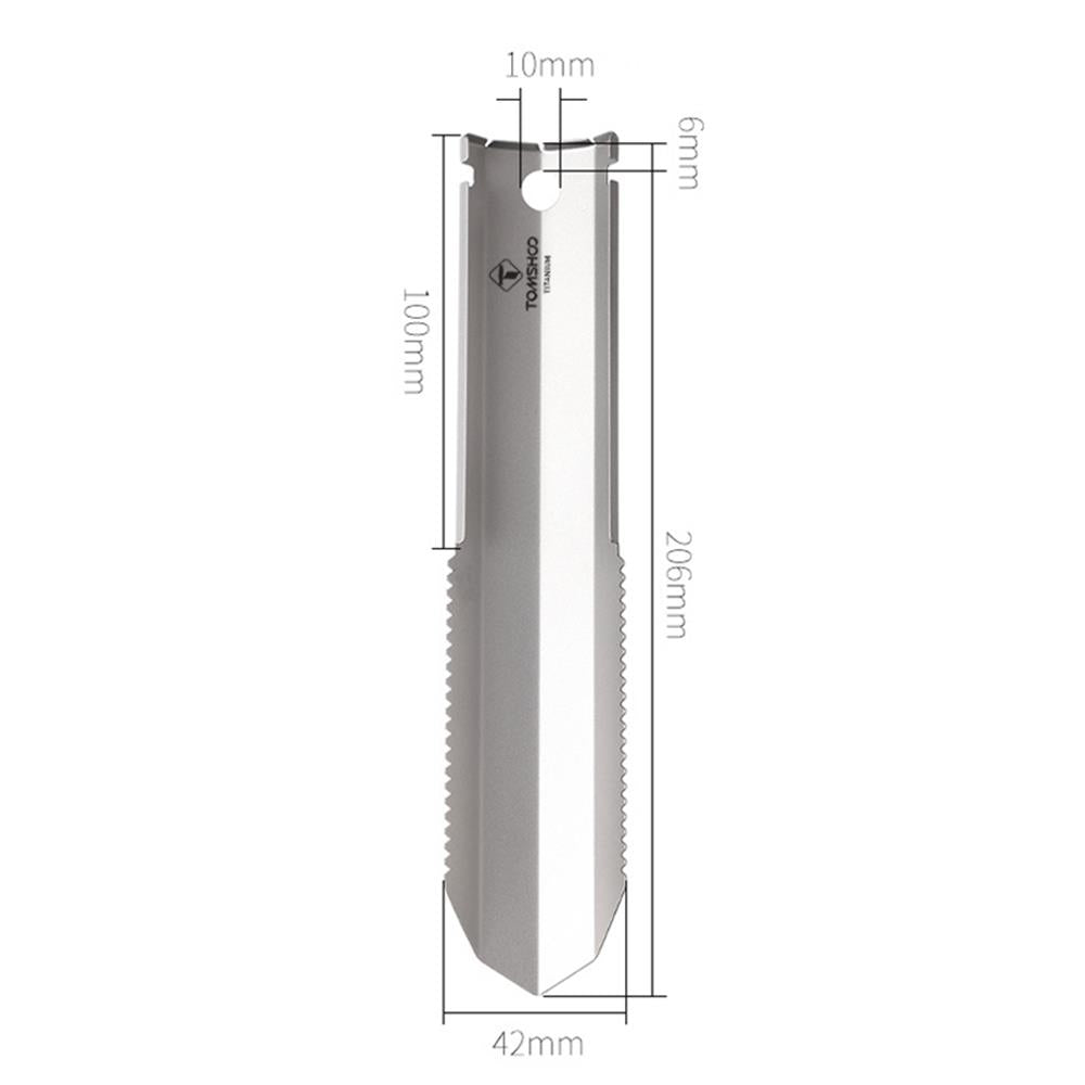 Pelle de randonnée en titane 30g "Tomshoo - Trowel" - | Planète Rando