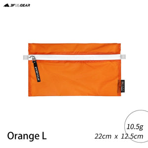 Pochette de rangement / trousse de toilette polyvalente et ultralégere 10g "3F UL GEAR - Volador 2" - Orange L / L | Planète Rando