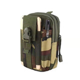 Pochette militaire avec passant molle / EDC & poche à outils "9 Clock - EDC pouch" - Woodland | Planète Rando