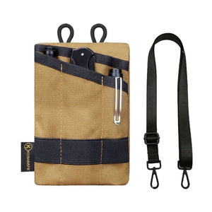 Pochette tactique EDC / mini-portefeuille Molle "Kosibate - H250 mini-poutch" - Khaki strap | Planète Rando