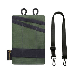 Pochette tactique EDC / mini-portefeuille Molle "Kosibate - H250 mini-poutch" - Vert foncé strap | Planète Rando