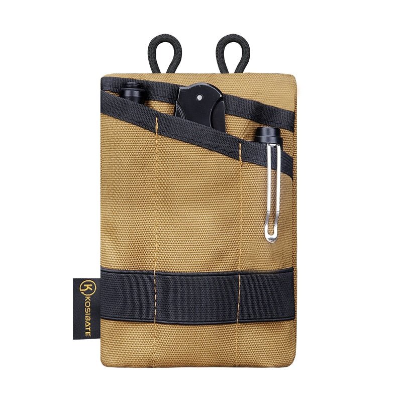 Pochette tactique EDC / mini-portefeuille Molle "Kosibate - H250 mini-poutch" - Khaki | Planète Rando