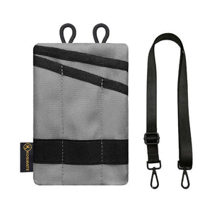 Pochette tactique EDC / mini-portefeuille Molle "Kosibate - H250 mini-poutch" - Gris strap | Planète Rando