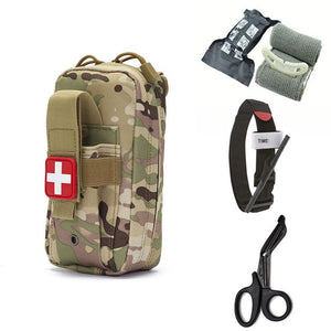 Pochette tactique médicale, IFAK / kit de premiers secours "Clusgo - EMT medik" - cp set D | Planète Rando