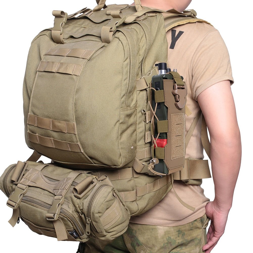 Pochette tactique pour bouteille d'eau avec système Molle "VKTECH - Water bag system" - | Planète Rando