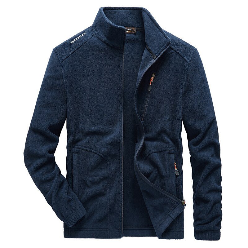 Polaire de randonnée pour homme "TFU - Free spirit" - Bleu navy / XS | Planète Rando