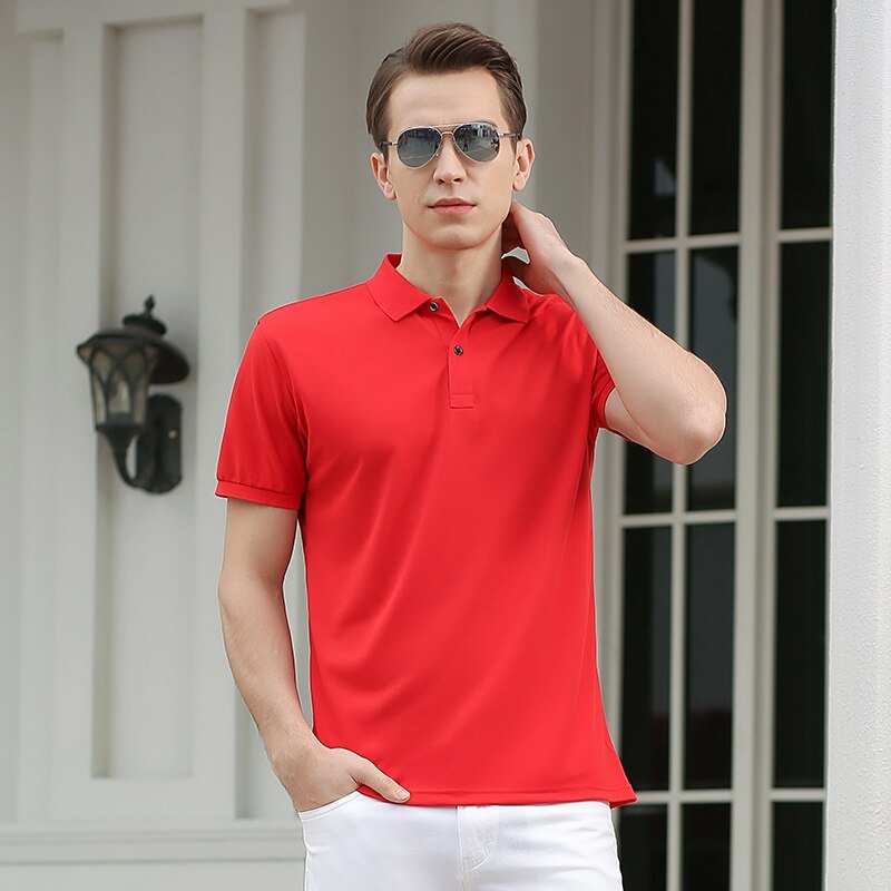 Polo manches courtes pour homme coupe slim "TFU - Casual fit" - Rouge / XS | Planète Rando