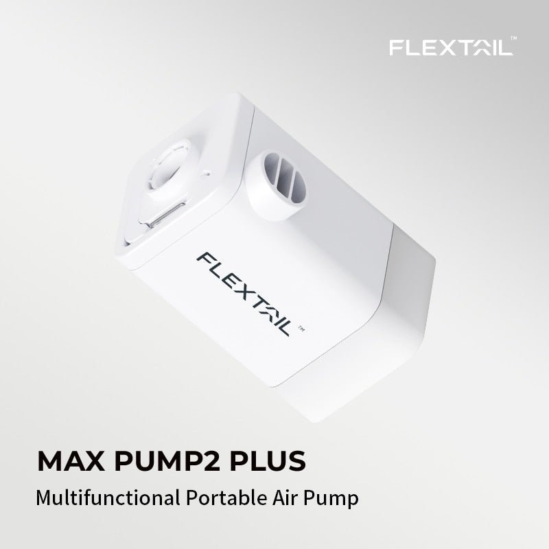 Pompe à électrique portable 4.5kPa et batterie rechargeable 4800 mAh avec fonction éclairage "FLEXTAILGEAR - Max Pump P2 plus" - Planète Rando