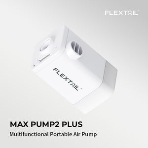 Pompe à électrique portable 4.5kPa et batterie rechargeable 4800 mAh avec fonction éclairage "FLEXTAILGEAR - Max Pump P2 plus" - Planète Rando