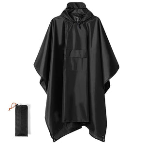 Poncho de pluie 3 en 1 imperméable avec poche centrale "Anyoo - TLM181" - Planète Rando