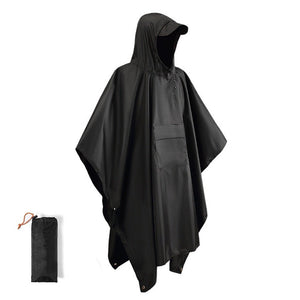 Poncho de pluie 3 en 1 imperméable avec poche centrale "Anyoo - TLM181" - Planète Rando