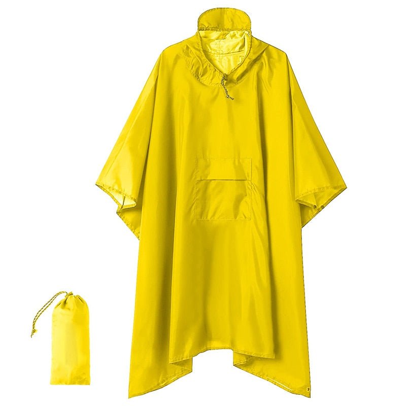 Poncho de pluie 3 en 1 imperméable avec poche centrale "Anyoo - TLM181" - Planète Rando