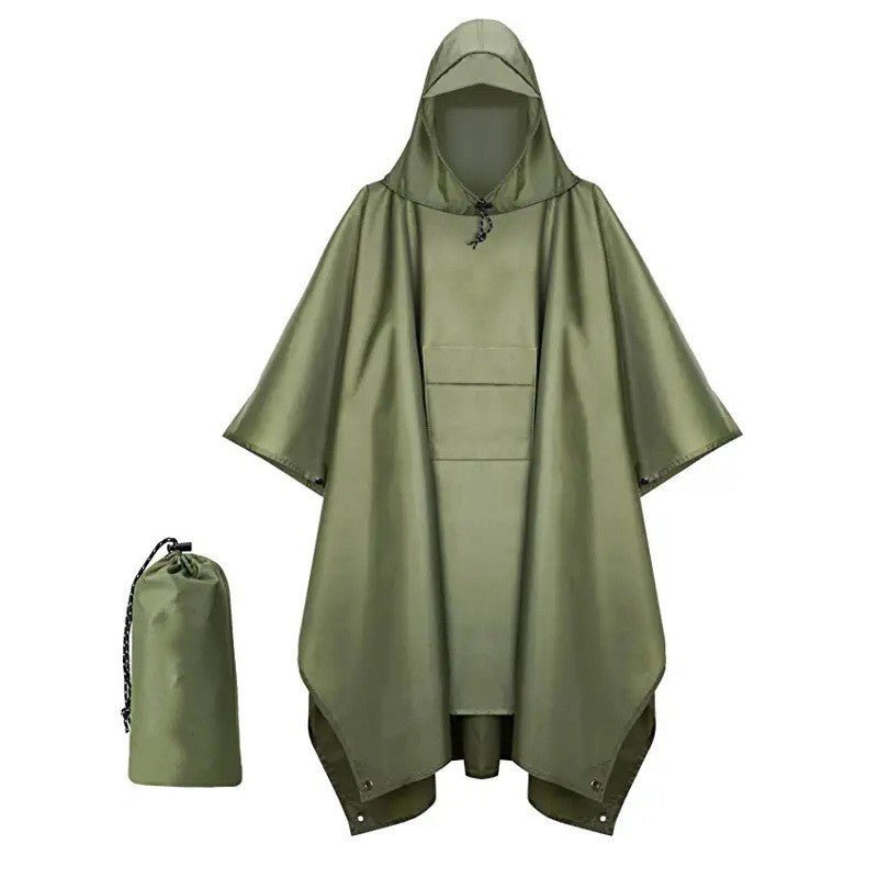 Poncho de pluie 3 en 1 imperméable avec poche centrale "Anyoo - TLM181 pocket series" - Planète Rando