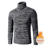 Pull à col roulé en coton et polaire pour homme "TFU - Thermal pull" - Planète Rando