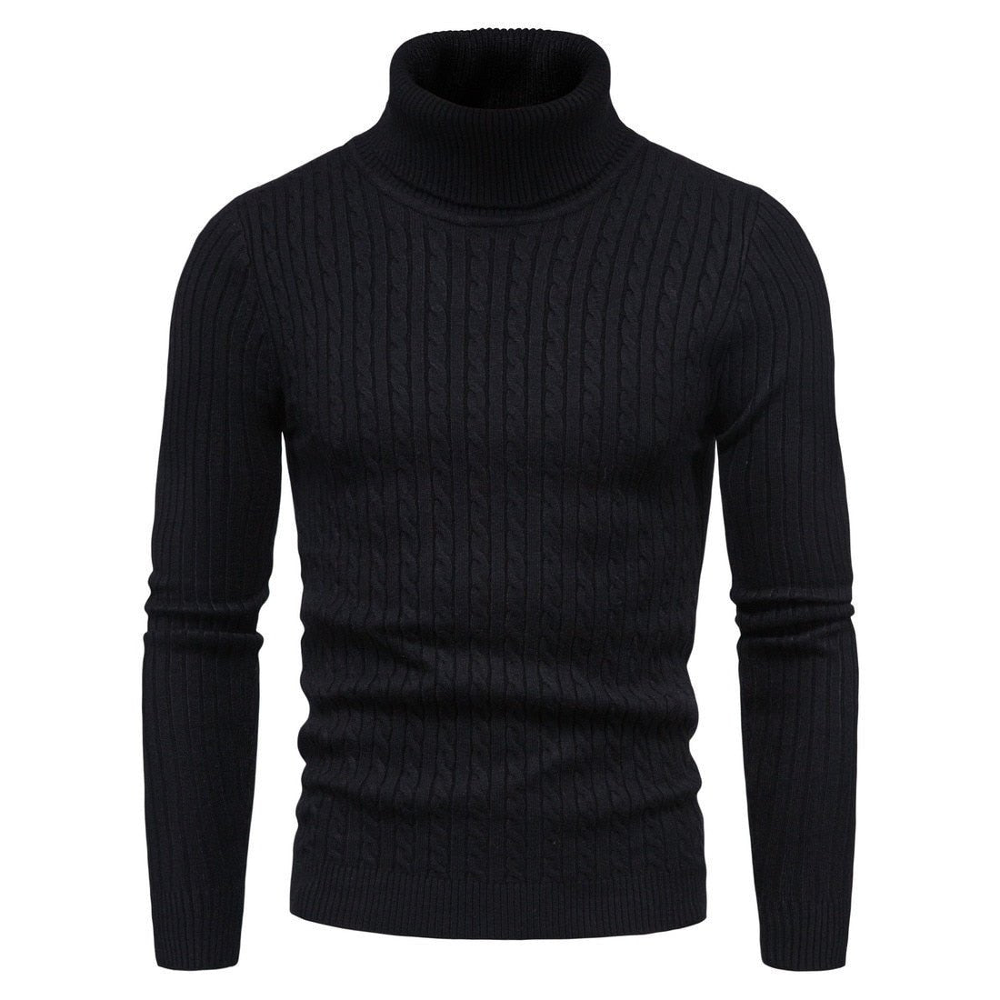 Pull chaud à col roulé pour homme "King Billion - M012222" - Noir / S | Planète Rando