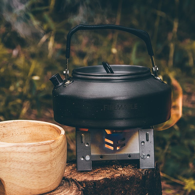 Réchaud à alcool en titane ultraléger 71g "Fire-Maple - Lotus " - Planète Rando