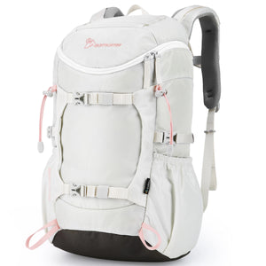 Sac à dos de randonnée 420D ROBIC® Ripstop Nylon "MOUNTAINTOP - M6510 28L" - Blanc | Planète Rando