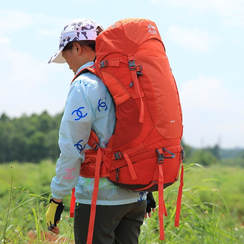 Sac à dos de randonnée avec raincover 1025g "Outdoor Life - Zeus 40/50L" - Planète Rando