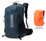 Sac à dos de randonnée / voyage avec housse de pluie 30L "Outdoor Inoxto - 8105" - Bleu | Planète Rando