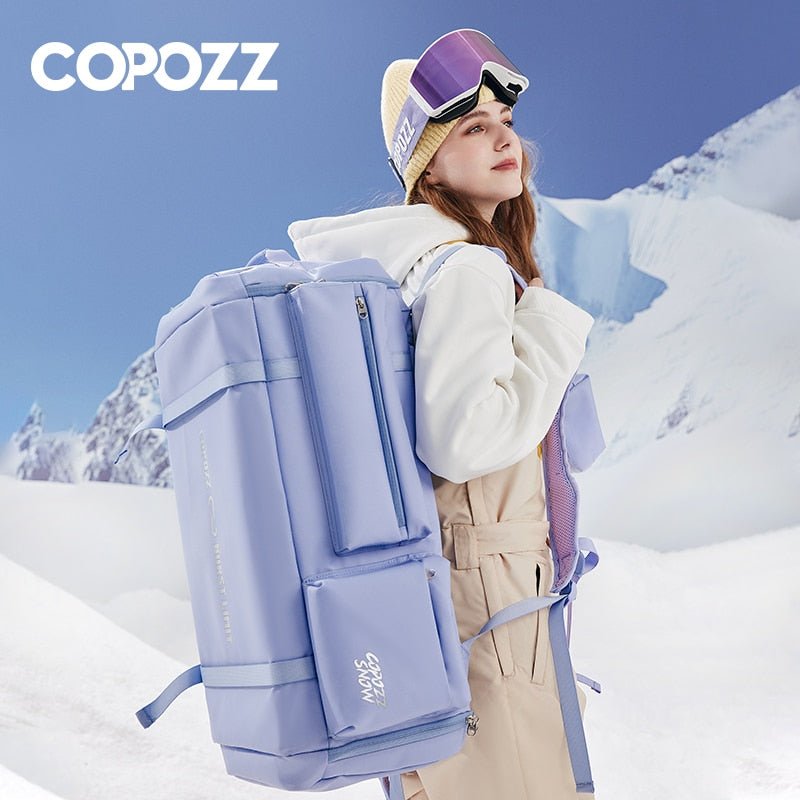 Sac à dos de ski étanche et réglable unisexe1,75kg "COPOZZ - Burst Limit 55L" - Planète Rando