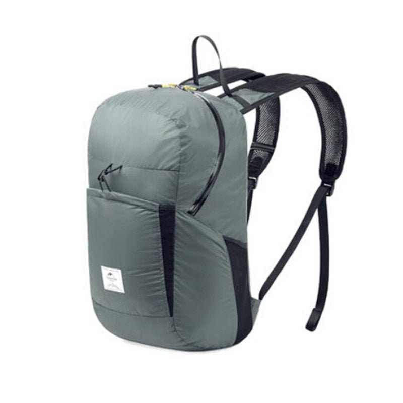 Sac à dos de voyage / marche ultraléger 170g "Naturehike - Ultralight Backpack 25L" - Gris | Planète Rando