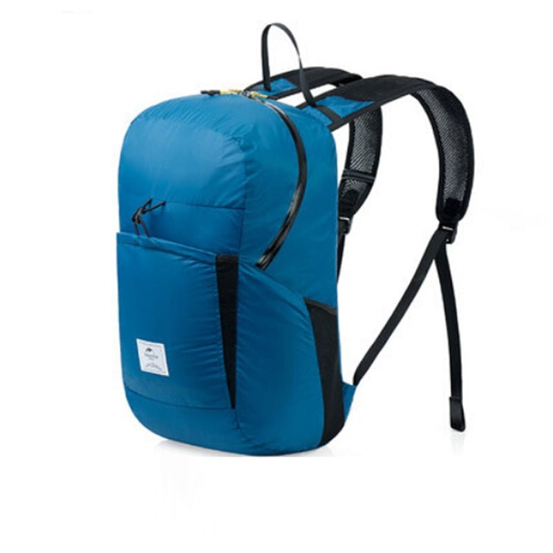 Sac à dos de voyage / marche ultraléger 170g "Naturehike - Ultralight Backpack 25L" - Bleu | Planète Rando