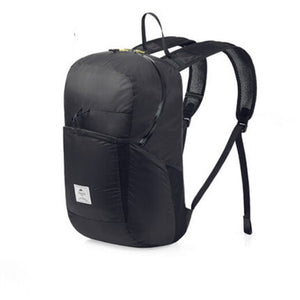 Sac à dos de voyage / marche ultraléger 170g "Naturehike - Ultralight Backpack 25L" - Noir | Planète Rando