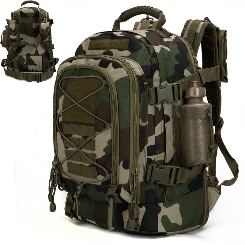 Sac à dos militaire tactique 60L avec passant MOLLE "LQArmy - LQ Tactical series" - Planète Rando