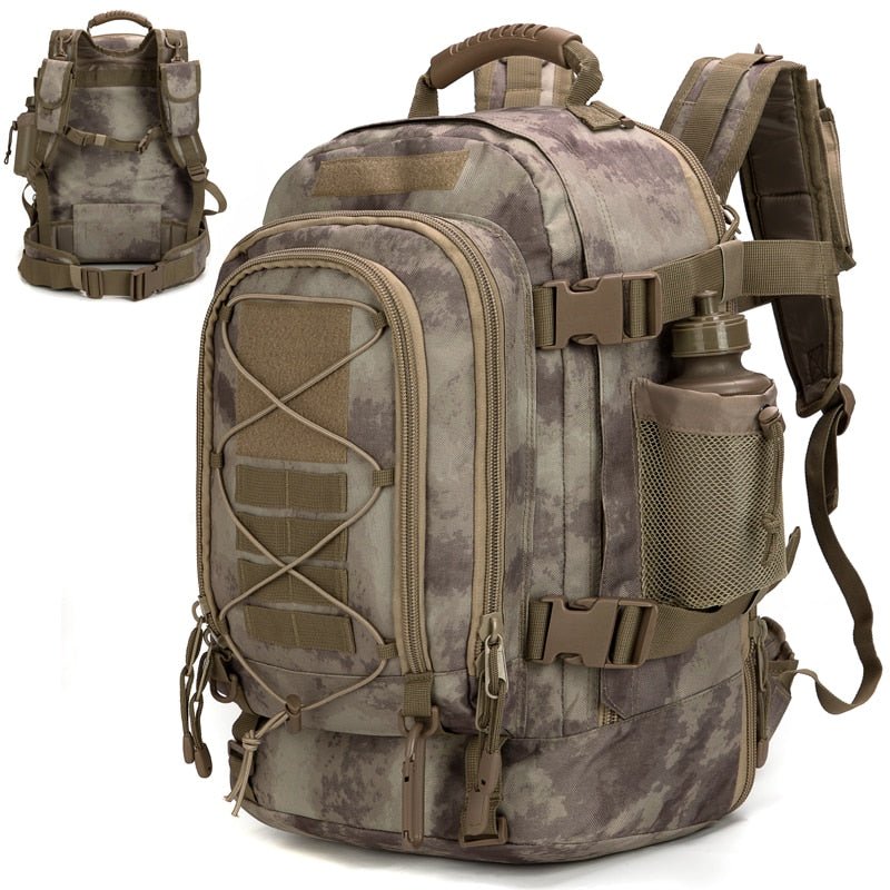 Sac à dos militaire tactique 60L avec passant MOLLE "LQArmy - LQ Tactical series" - Planète Rando