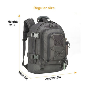 Sac à dos militaire tactique 60L avec passant MOLLE "LQArmy - LQ Tactical series" - Planète Rando