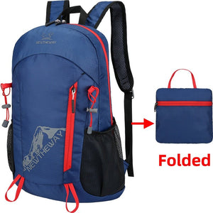 Sac à dos pliable ultraléger 215g "Raptors Sports - 22L New the way" - Bleu navy | Planète Rando