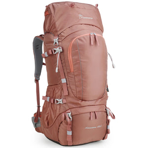 Sac à dos randonnée avec housse de pluie & H2O pour femme 1,93kg "MOUNTAINTOP - M6508 60L" - Planète Rando