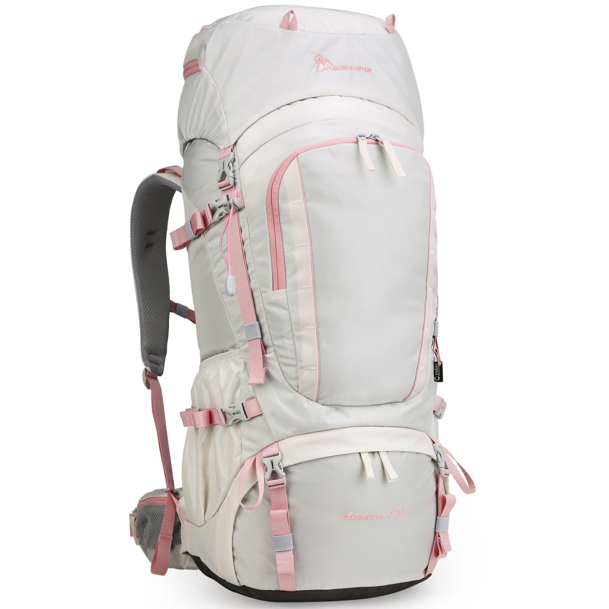 Sac à dos randonnée avec housse de pluie & H2O pour femme 1,93kg "MOUNTAINTOP - M6508 60L" - Planète Rando